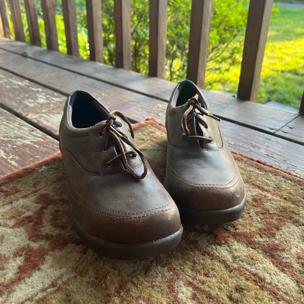 Leather Oxford Loafer